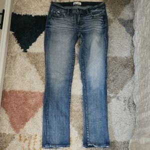 BKE VICTORIA Mid-rise Straight Jeans 29x32